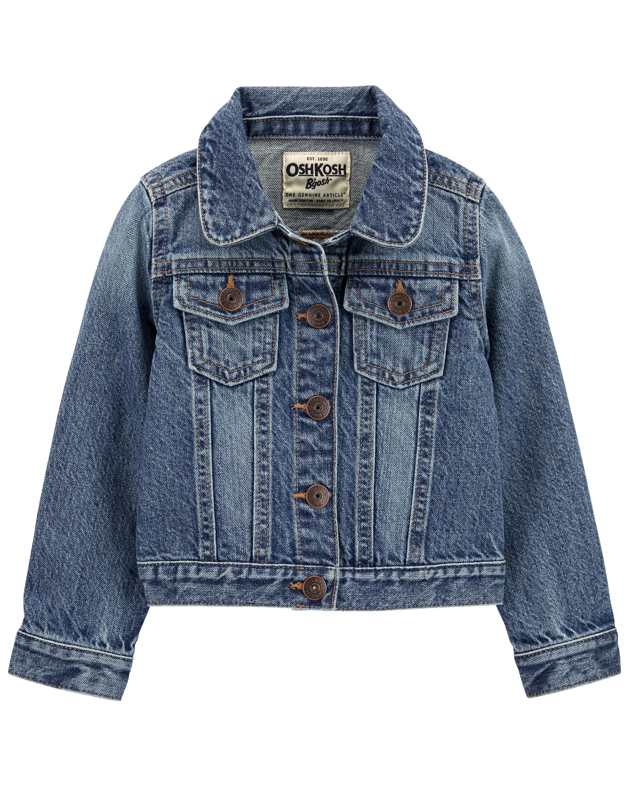 Toddler Denim Jacket - Medium Wash - OshKosh | Carter's