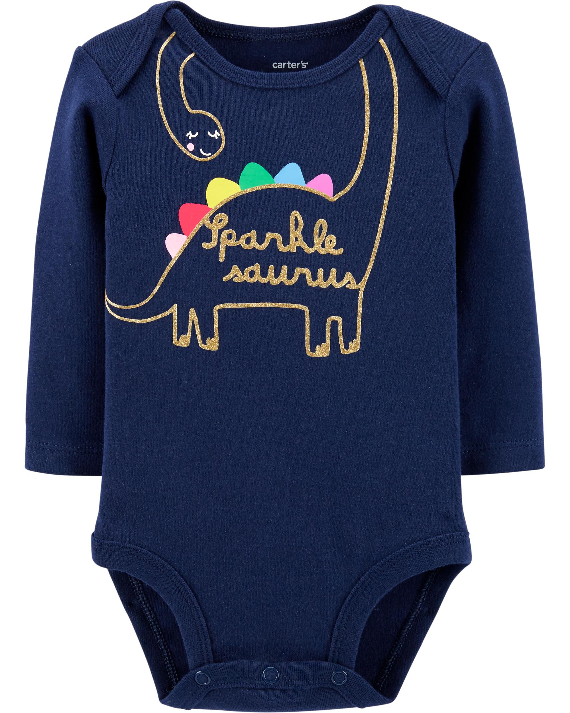 carters baby girl dinosaur