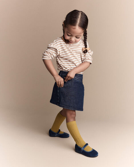 Girls Denim Skirts