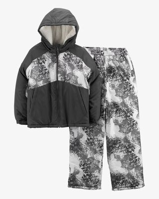 Carters Boys Reflective Taping Snowsuit main image 1