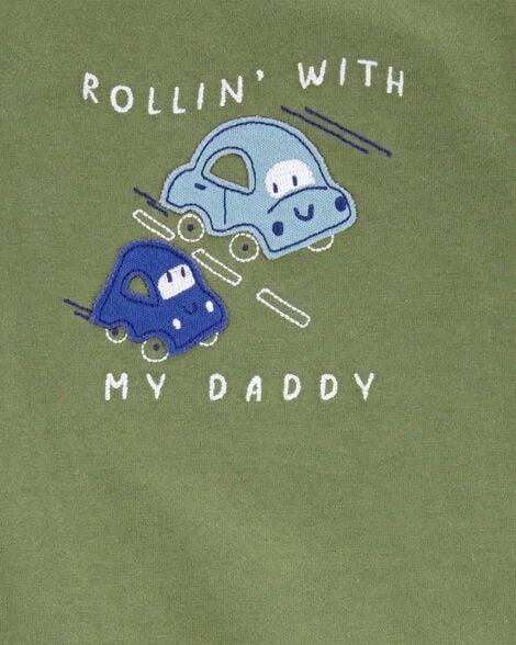  Product image 2 of Baby 'Rollin' With My Daddy' Collectible Bodysuit