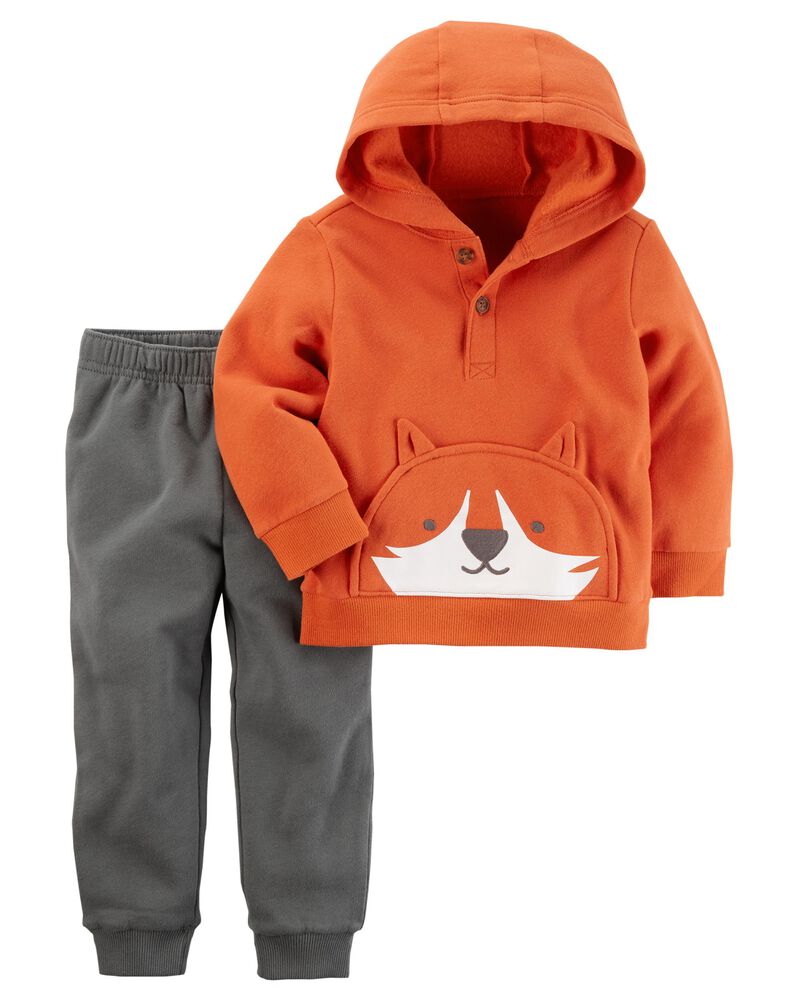 fleece jogger set