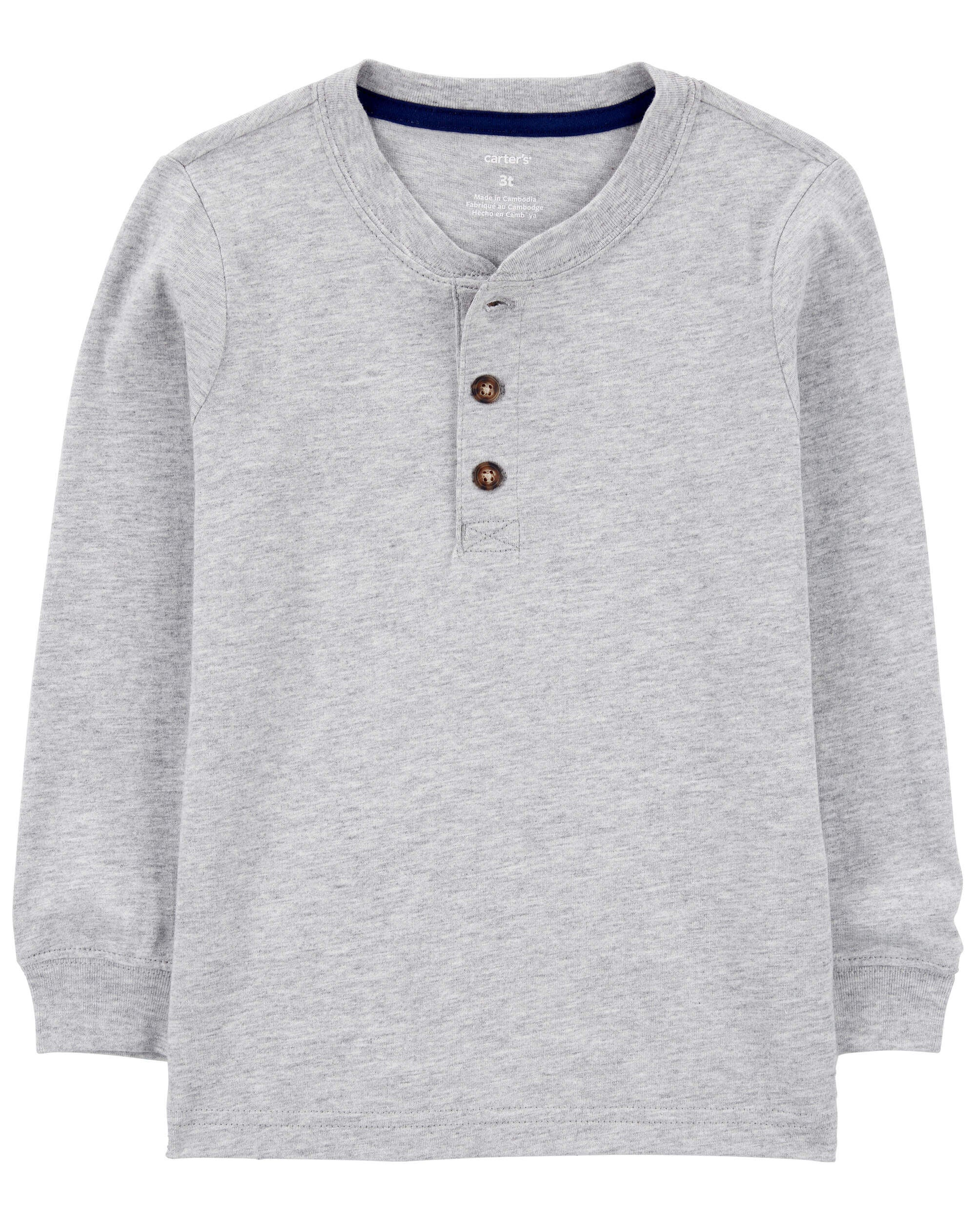 Baby Long Sleeve Henley Tee