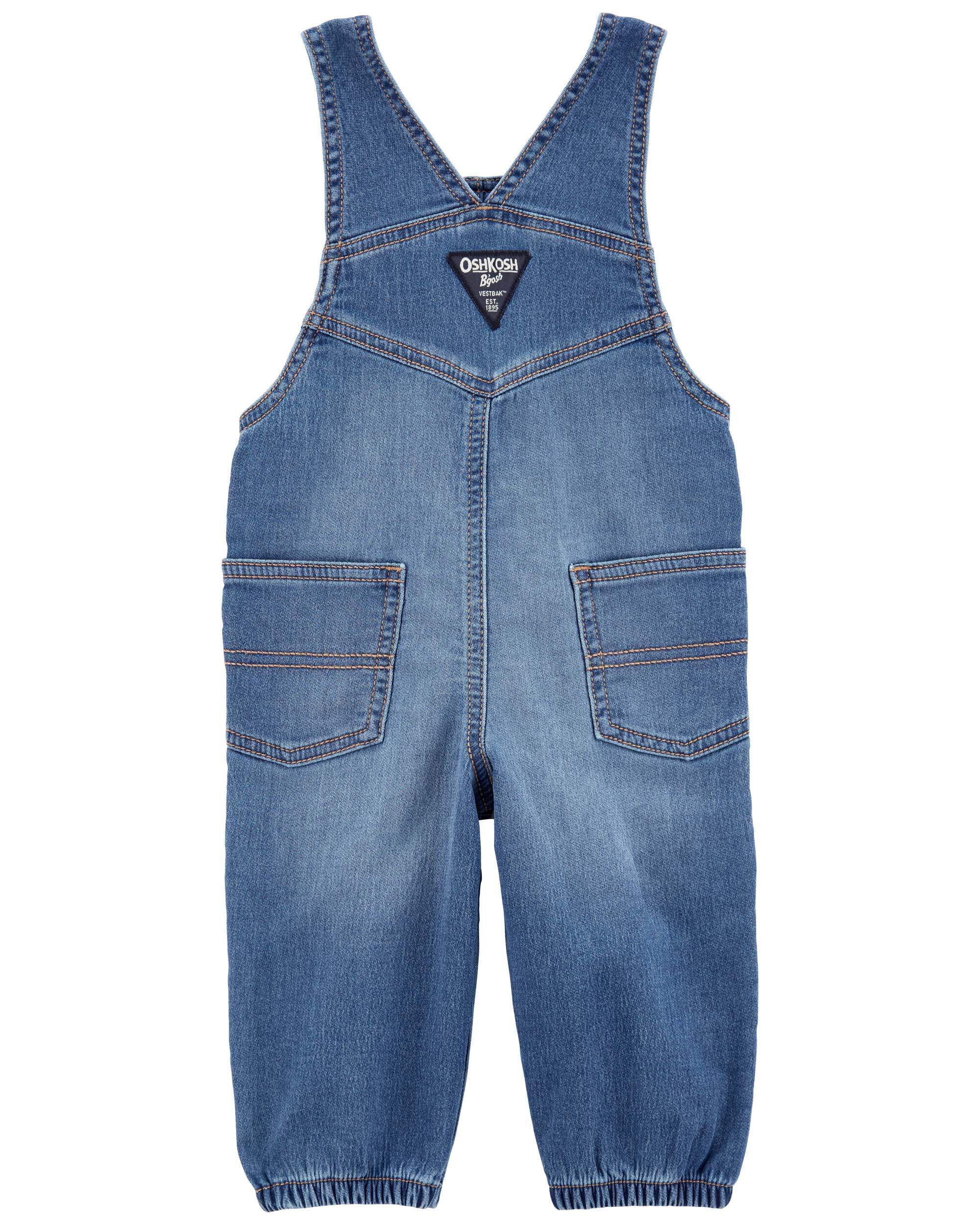 Baby Knit Like Denim Overalls OshKosh Carter s