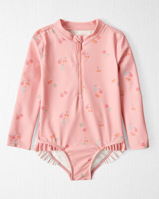 Product image 1 of Toddler Girl Recycled Ruffle Swimsuit