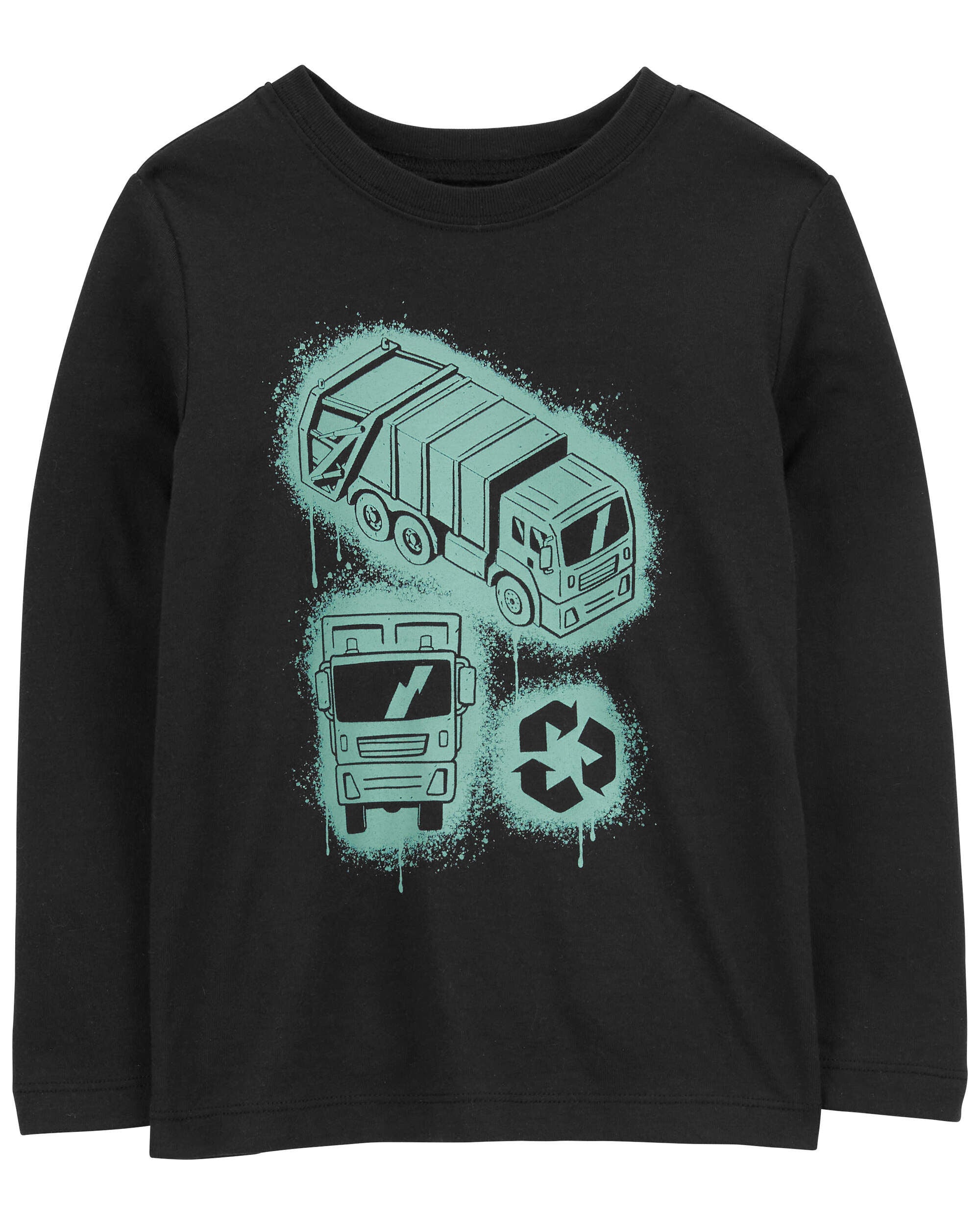 Toddler Recycle Truck Long-Sleeve Graphic Tee - OshKosh | Carter's