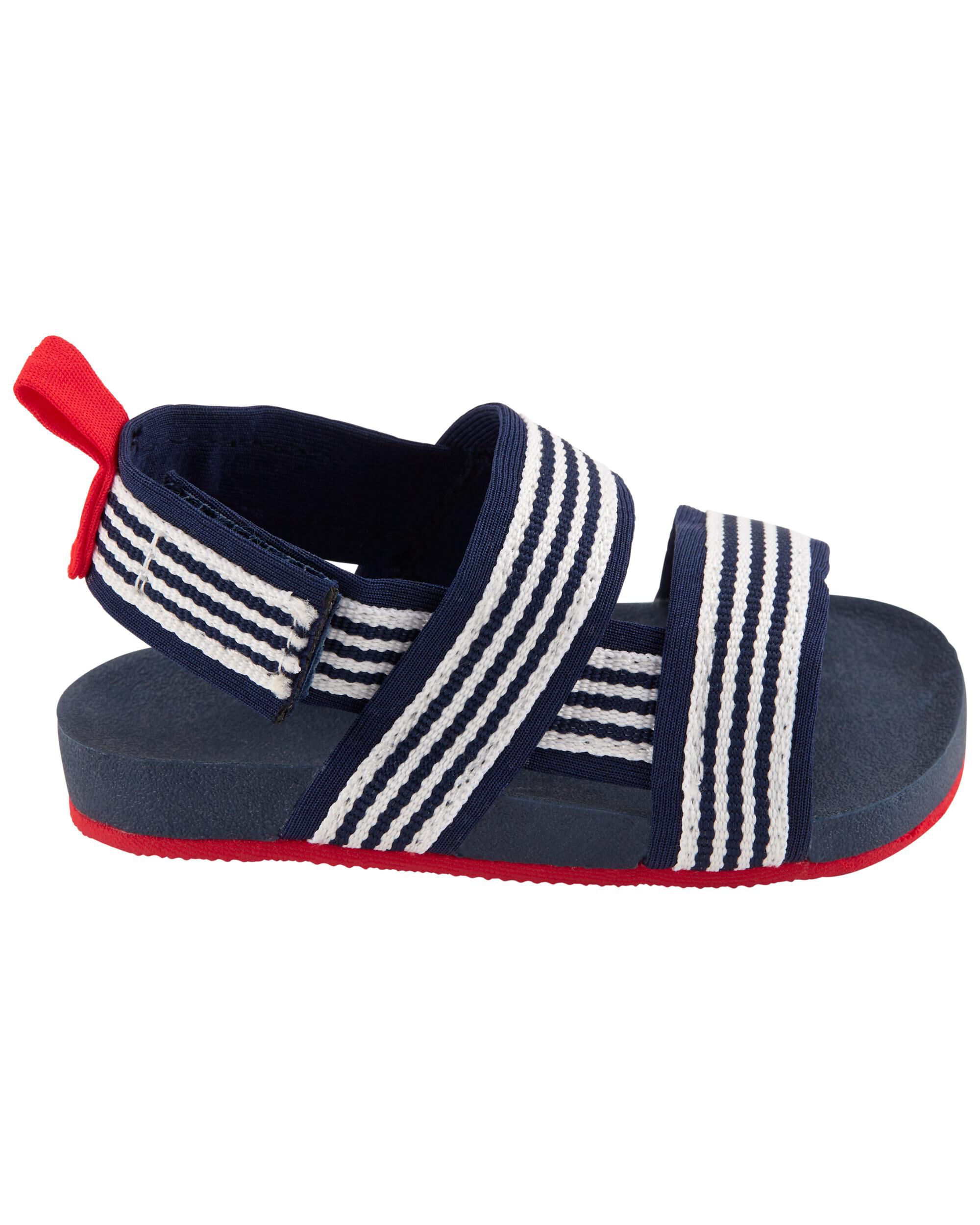 Carter's Cork Sandal Baby Shoes Blue Navy Size 9-12 months size 4 New NWT 