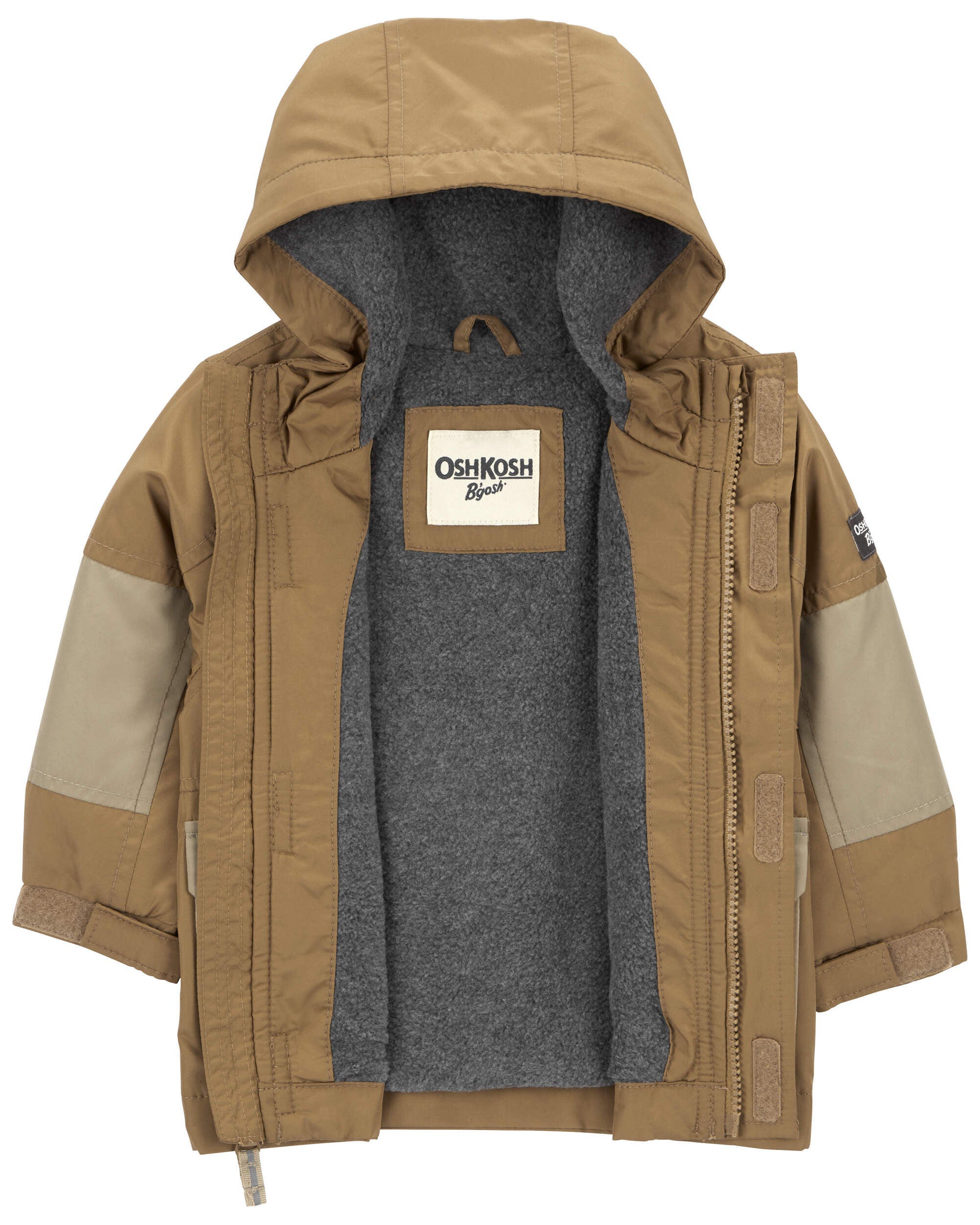 Fleece lined utility jacket deals