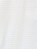 Blue - Baby Preemie Striped Cotton Sleep & Play Pajamas, Selected