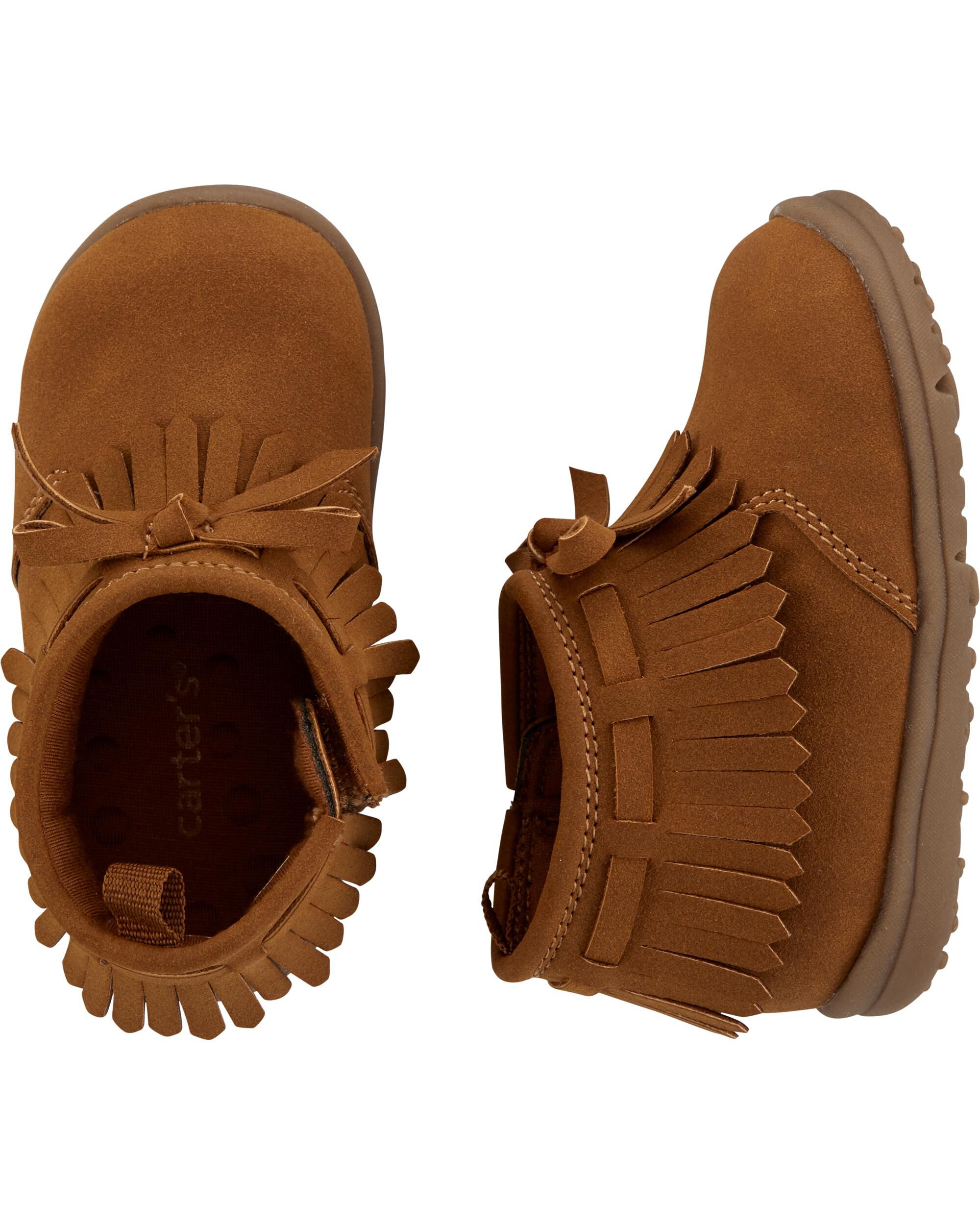 carters baby moccasins