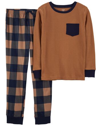 Kid 2-Piece Thermal & Fleece Pajamas