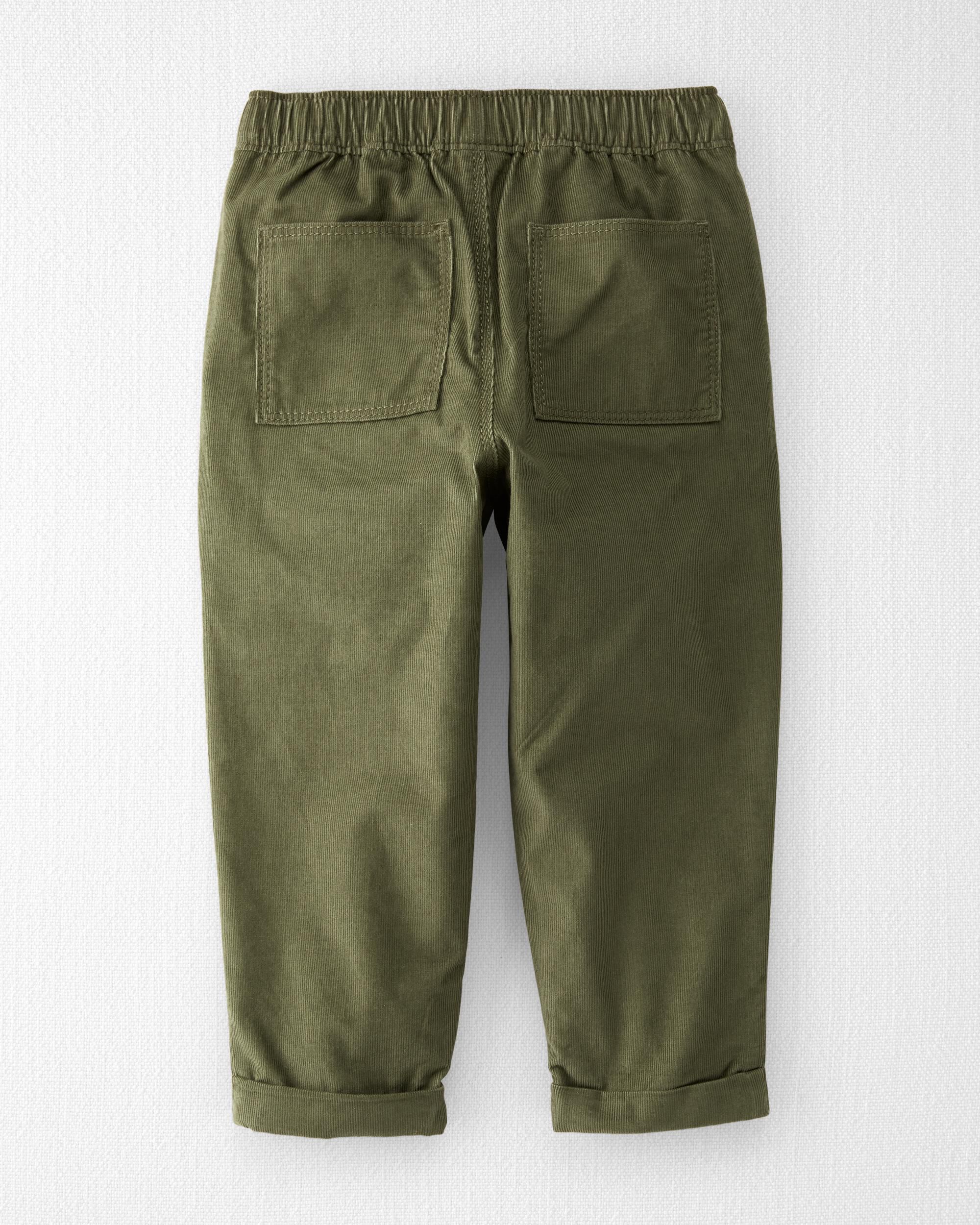 Toddler Organic Cotton Corduroy Pants - Little Planet | Carter's