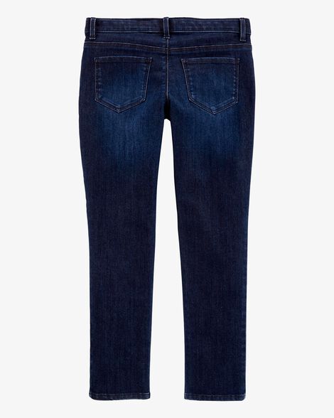  Product image 2 of Kid Dark Wash Plus-Fit Skinny-Leg Jeans