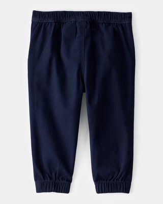 Product image 1 of Baby Uniform Twill Joggers - Navy