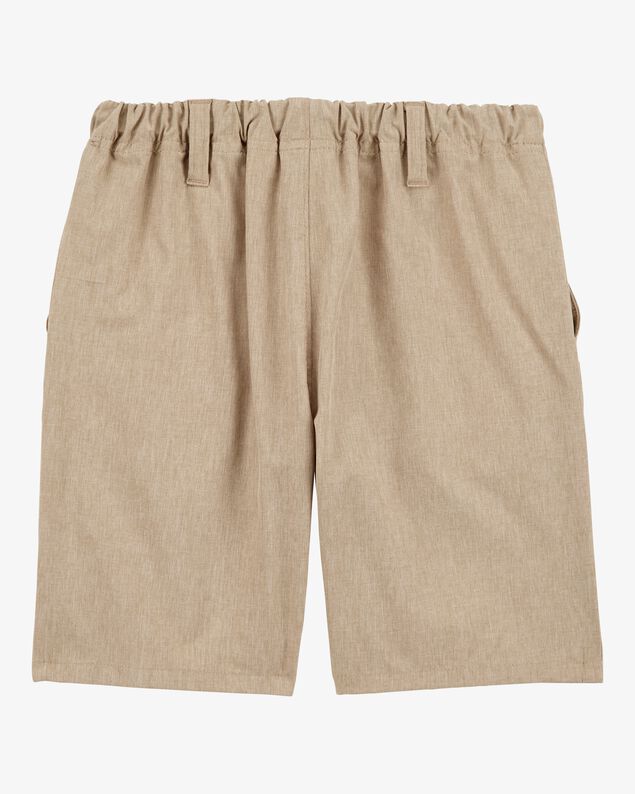 Product image 2 of Boys Active Pull-On Uniform Shorts - Khaki