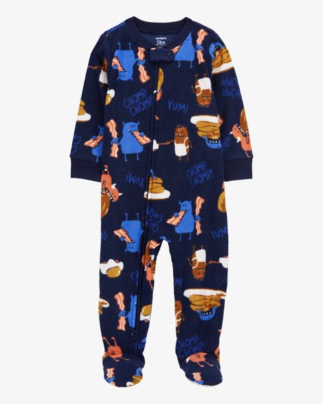 Footie Pajamas Baby Fleece Pajamas Pajamas 2t Onesies Carters Baby