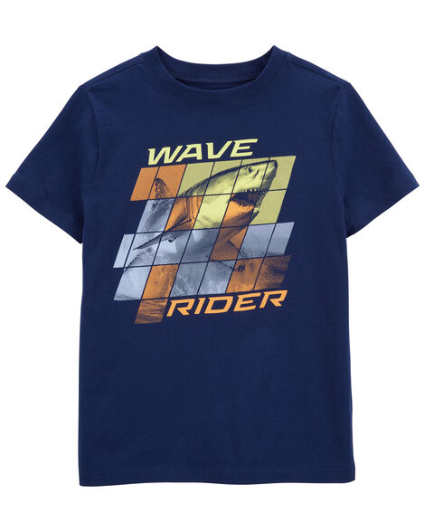  Product image 1 of Kid Wave Rider Shark Graphic Tee