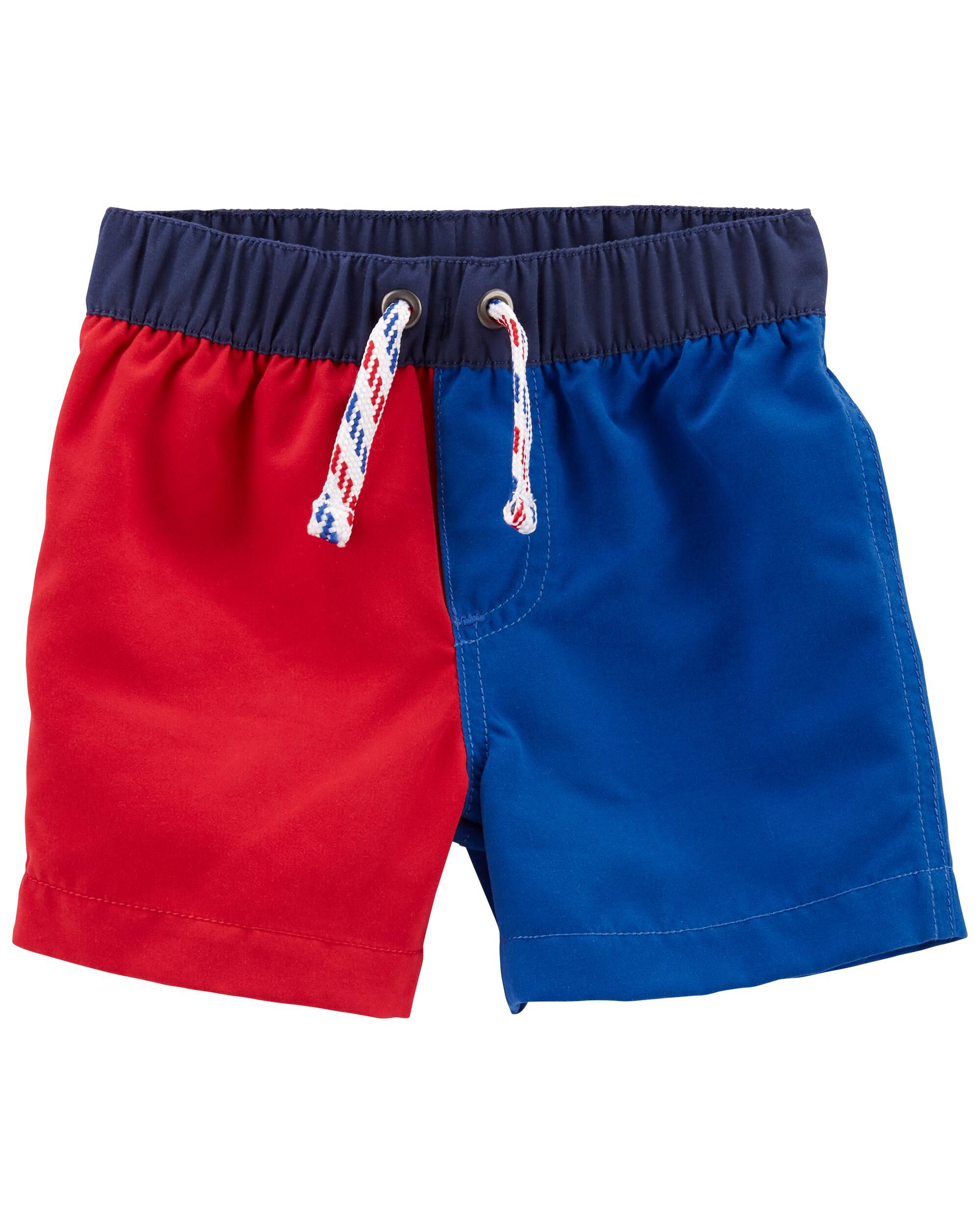 Baby 2 Piece American Flag Rashguard Swim Trunks Set Carter s Carter s