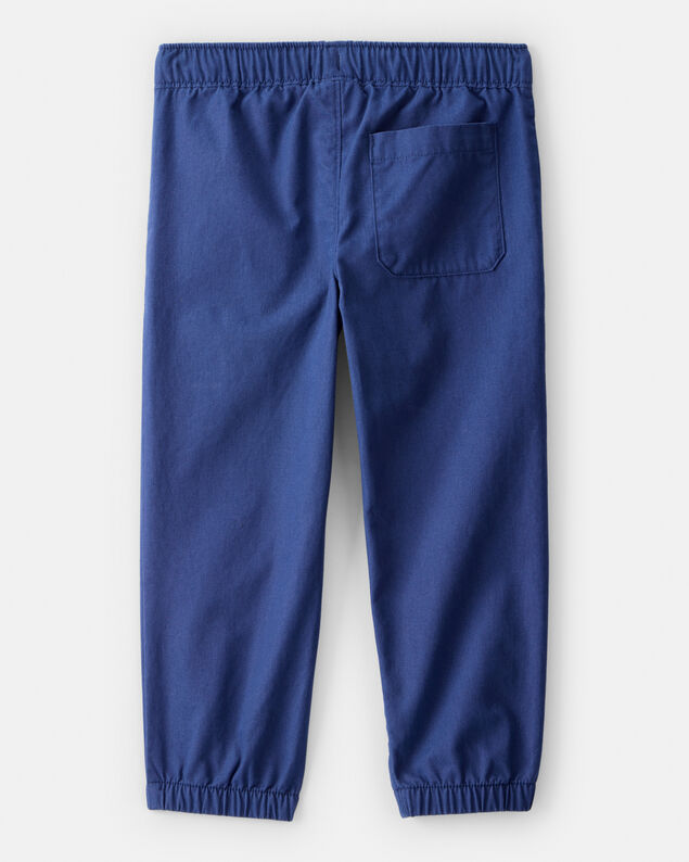Product image 2 of Toddler Boy Cotton Pull-On Fashion Pants - Navy