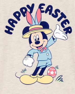 Product image 2 of Toddler Disney© Mickey Mouse Easter Short-Sleeve Graphic Tee - Cream