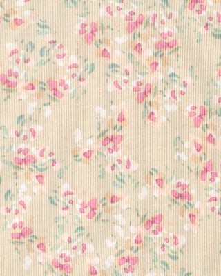 Product image 2 of Toddler Short-Sleeve Cotton Rib Floral Top