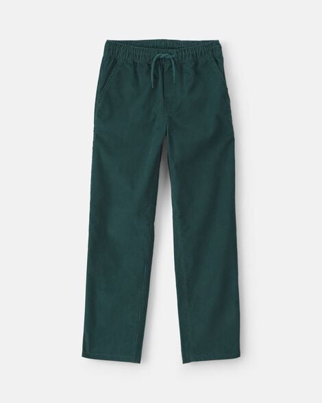 boys corduroy pants - green