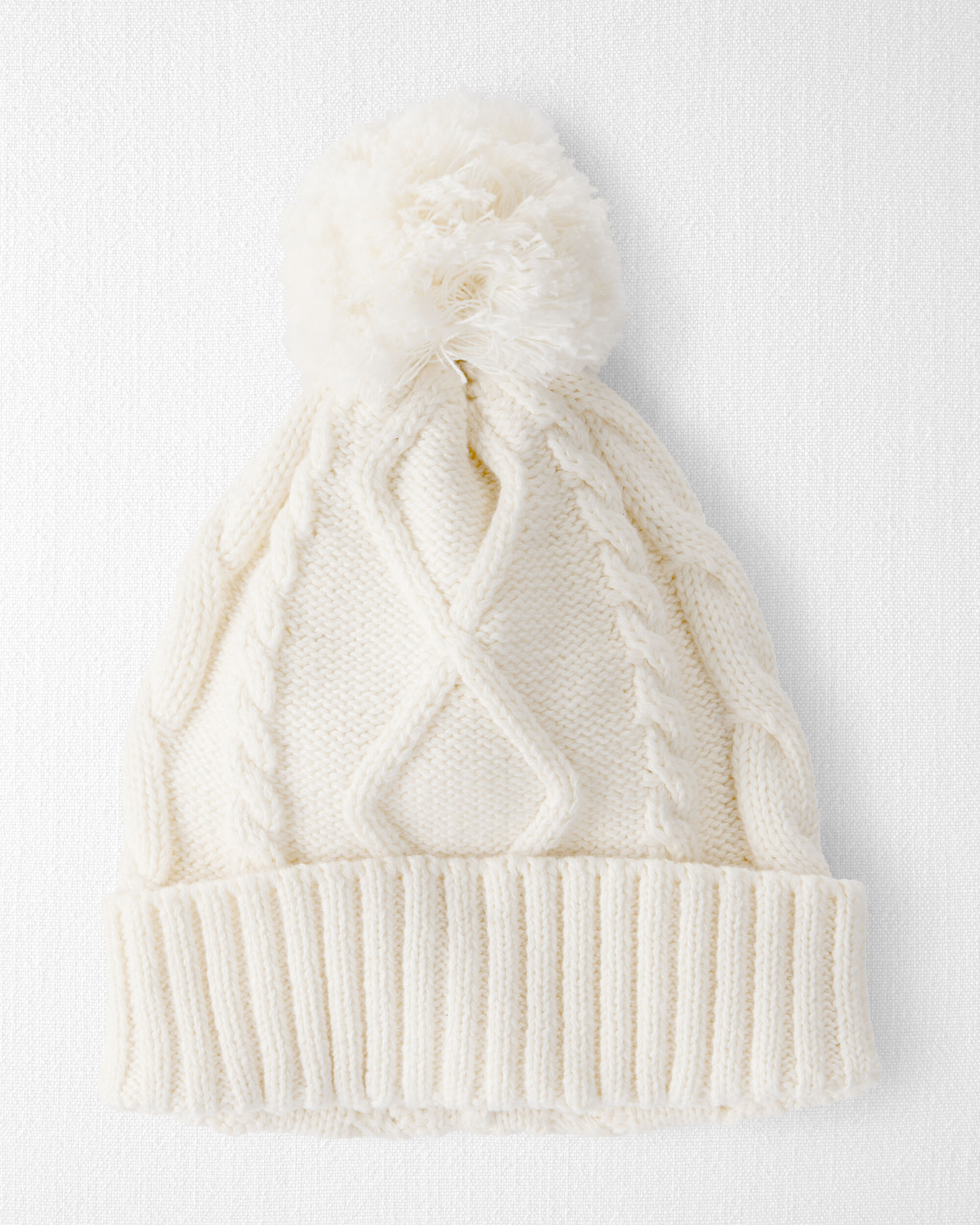 帽子 ANDMARY Baby knit babushka Ivory ANDMARY Baby knit babushka アンドマリー ANDMARY】Baby knit