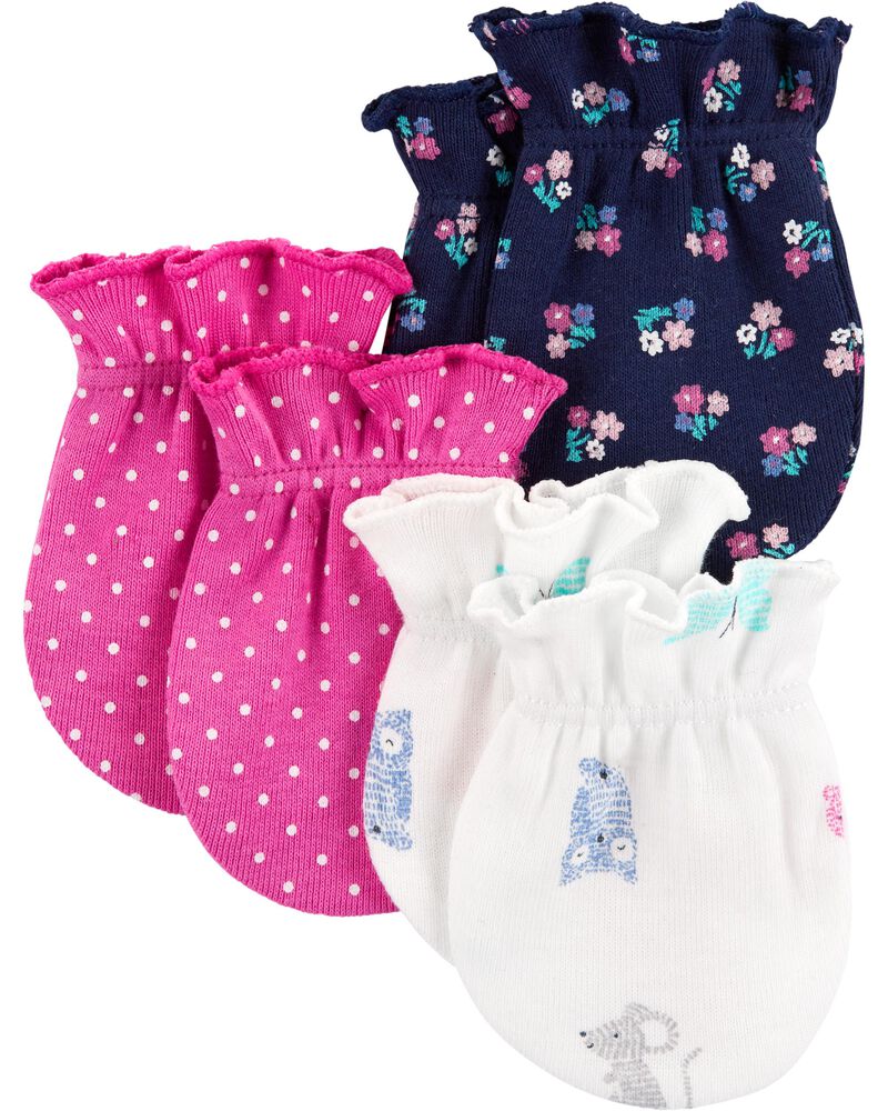 3 Pack Mittens Carters Com