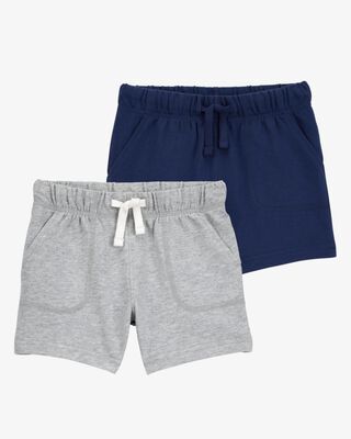 Product image 1 of Toddler 2-Pack Pull-On French Terry Shorts