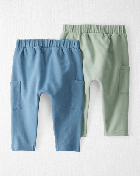 Product image 3 of Baby 2-Pack Organic Cotton French Terry Joggers