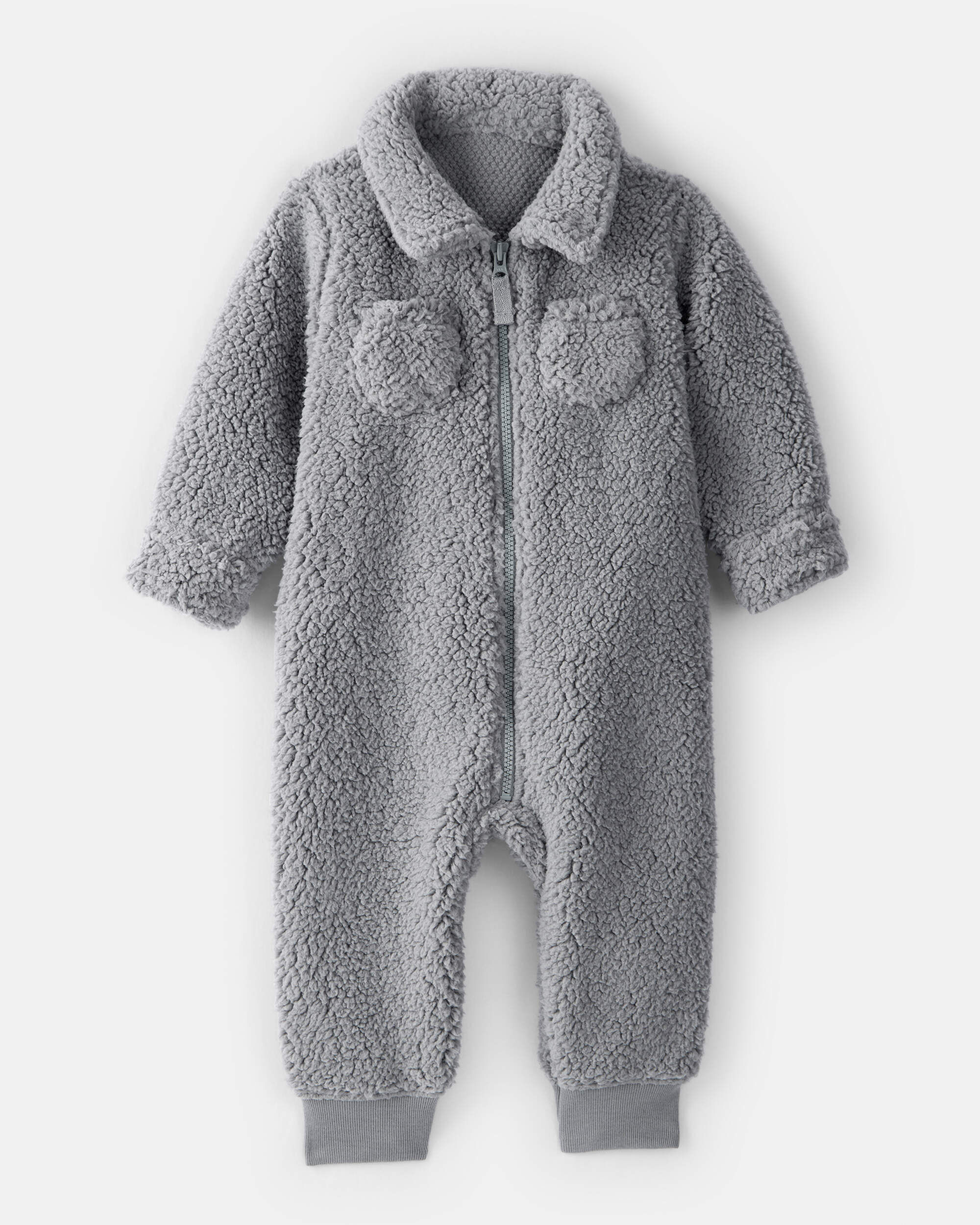 Baby Zip-Up Doubleknit Jumpsuit - Carter's | Carter's