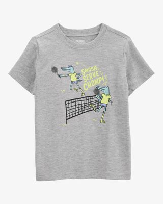 Product image 1 of Toddler Tennis Short-Sleeve Graphic Tee - Grey
