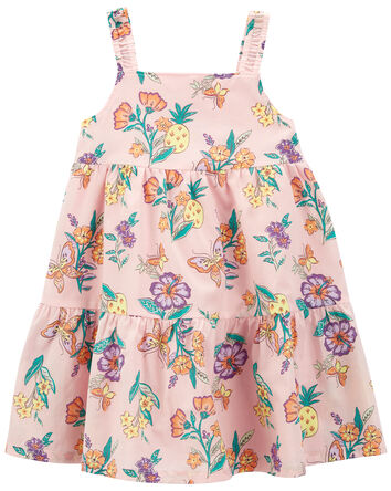 Toddler Floral Lawn Dress