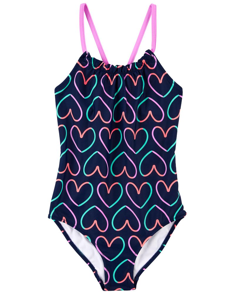 Carter's Heart 1-Piece Swimsuit | carters.com