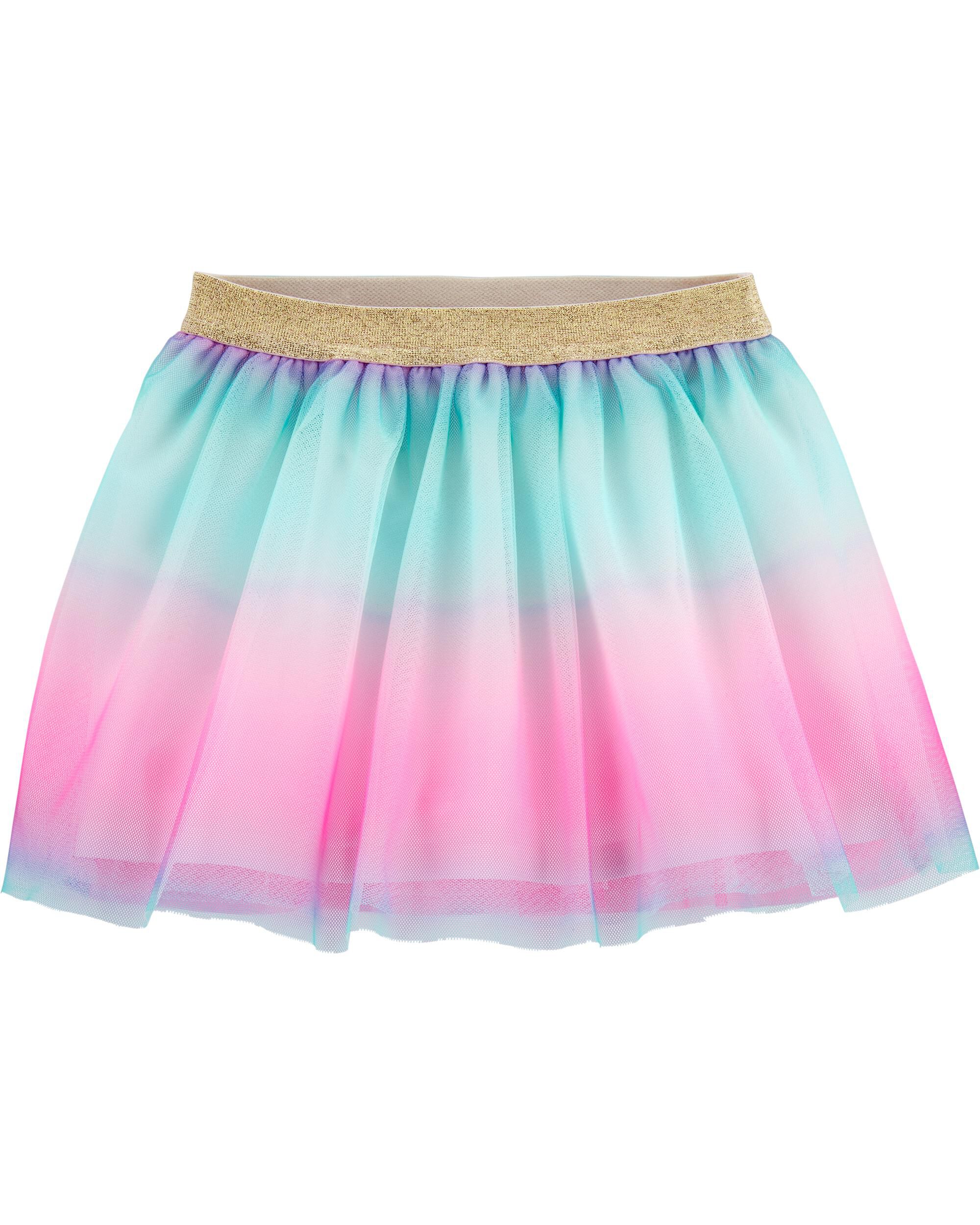 tutu skirts rainbow