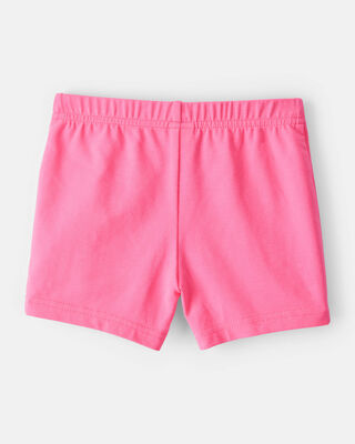 Product image 2 of Toddler Girl 2-Pack Tumbling Shorts - Pink/Black