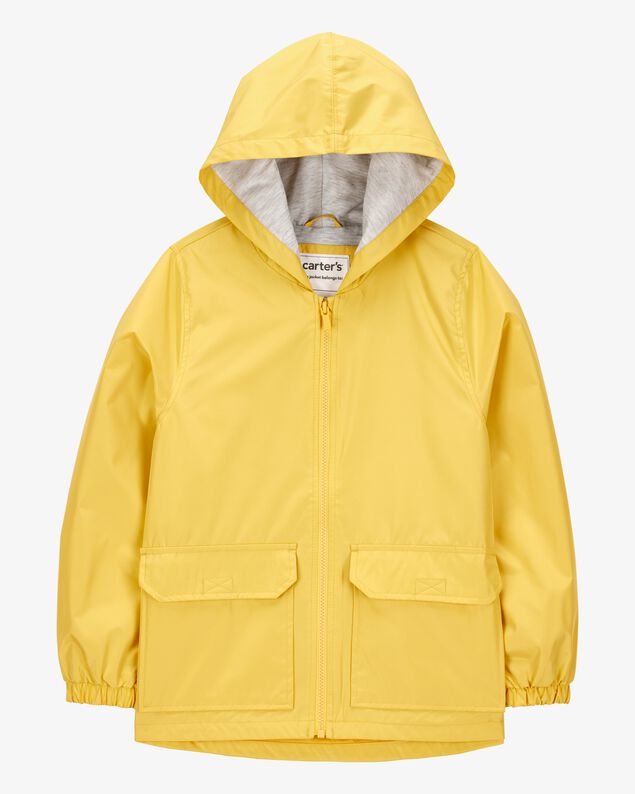 Product image 1 of Hooded Rain Jacket - Yellow