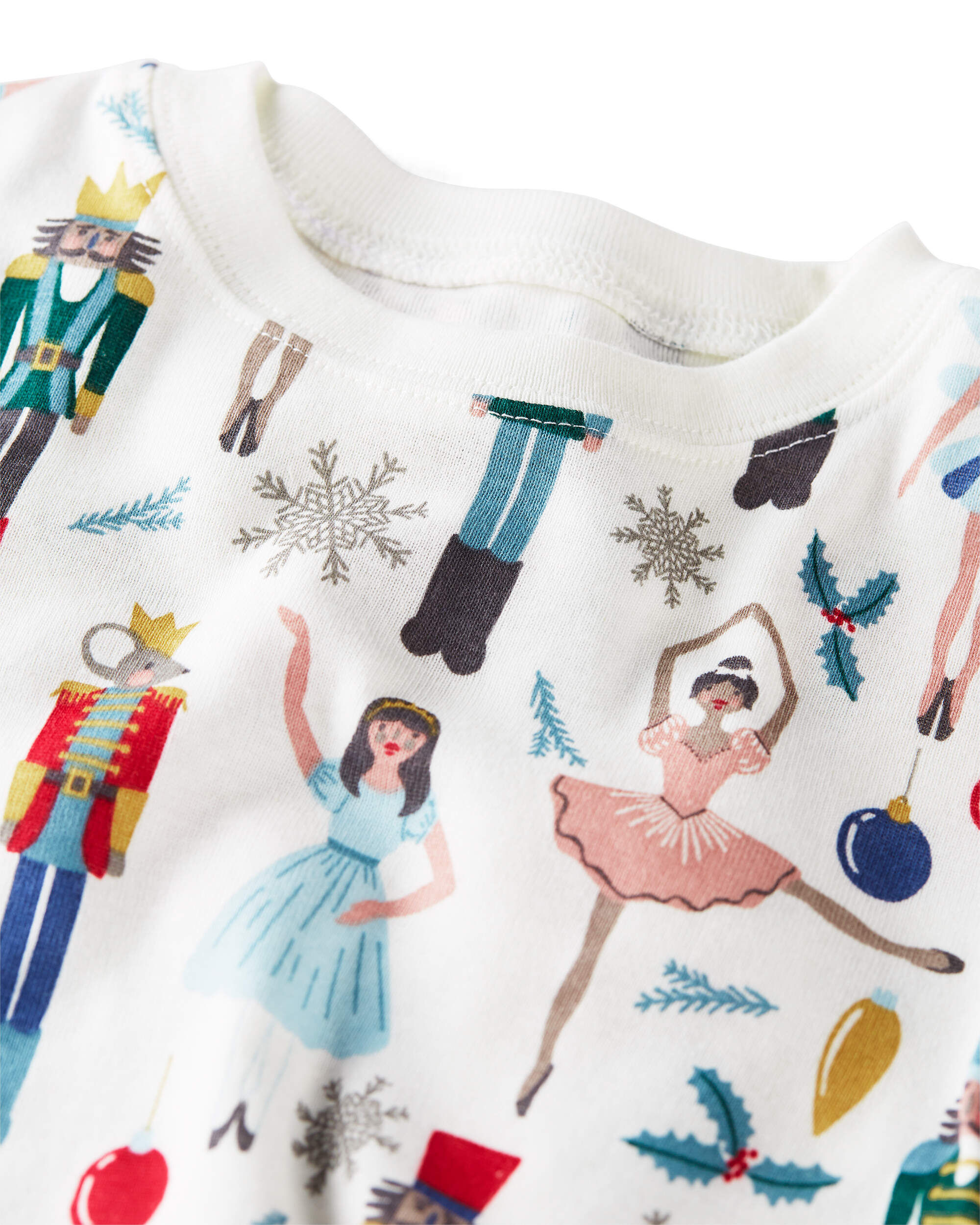 Toddler Organic Cotton Pajamas Nutcracker