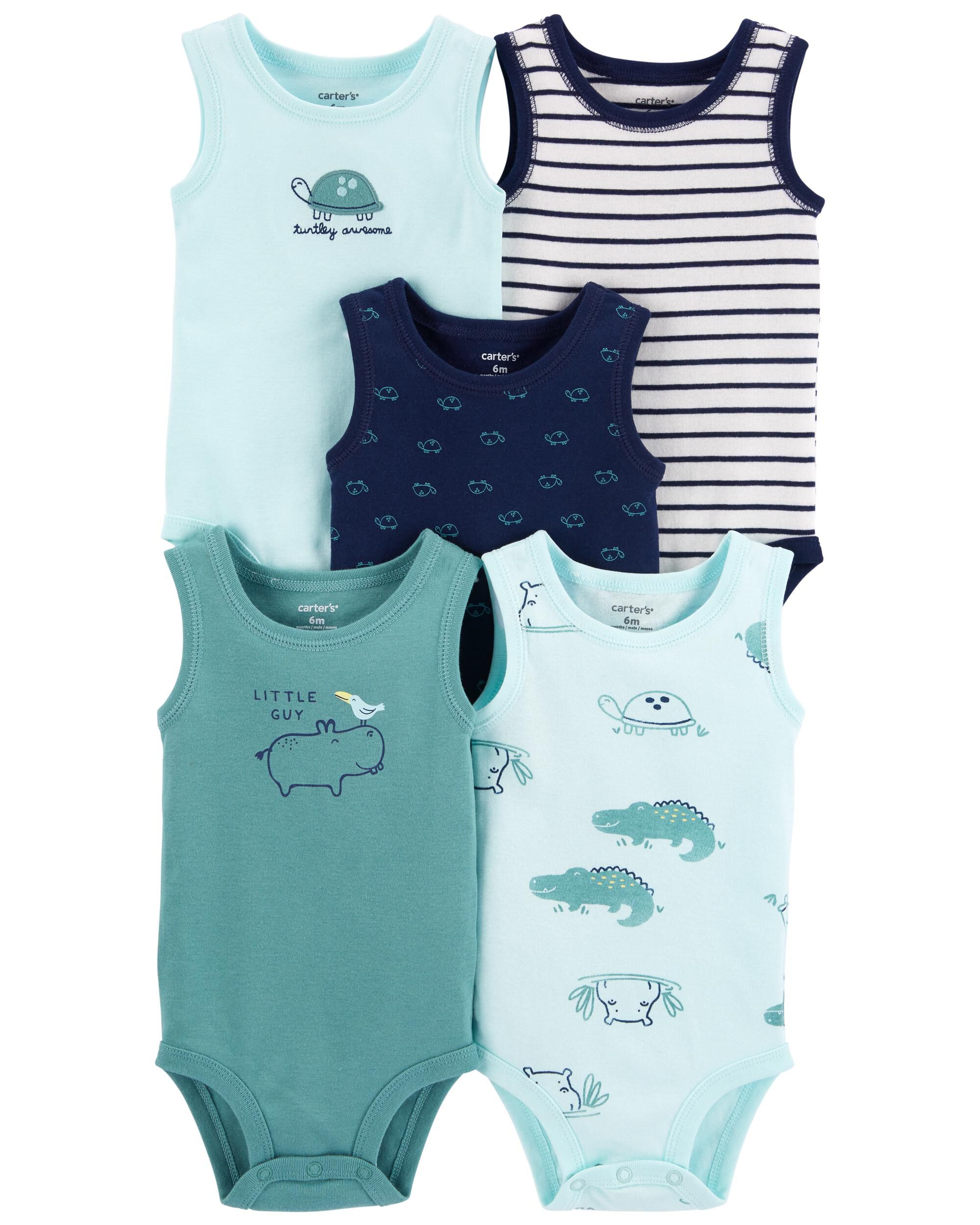 *CLEARANCE* 5-Pack Tank Bodysuits