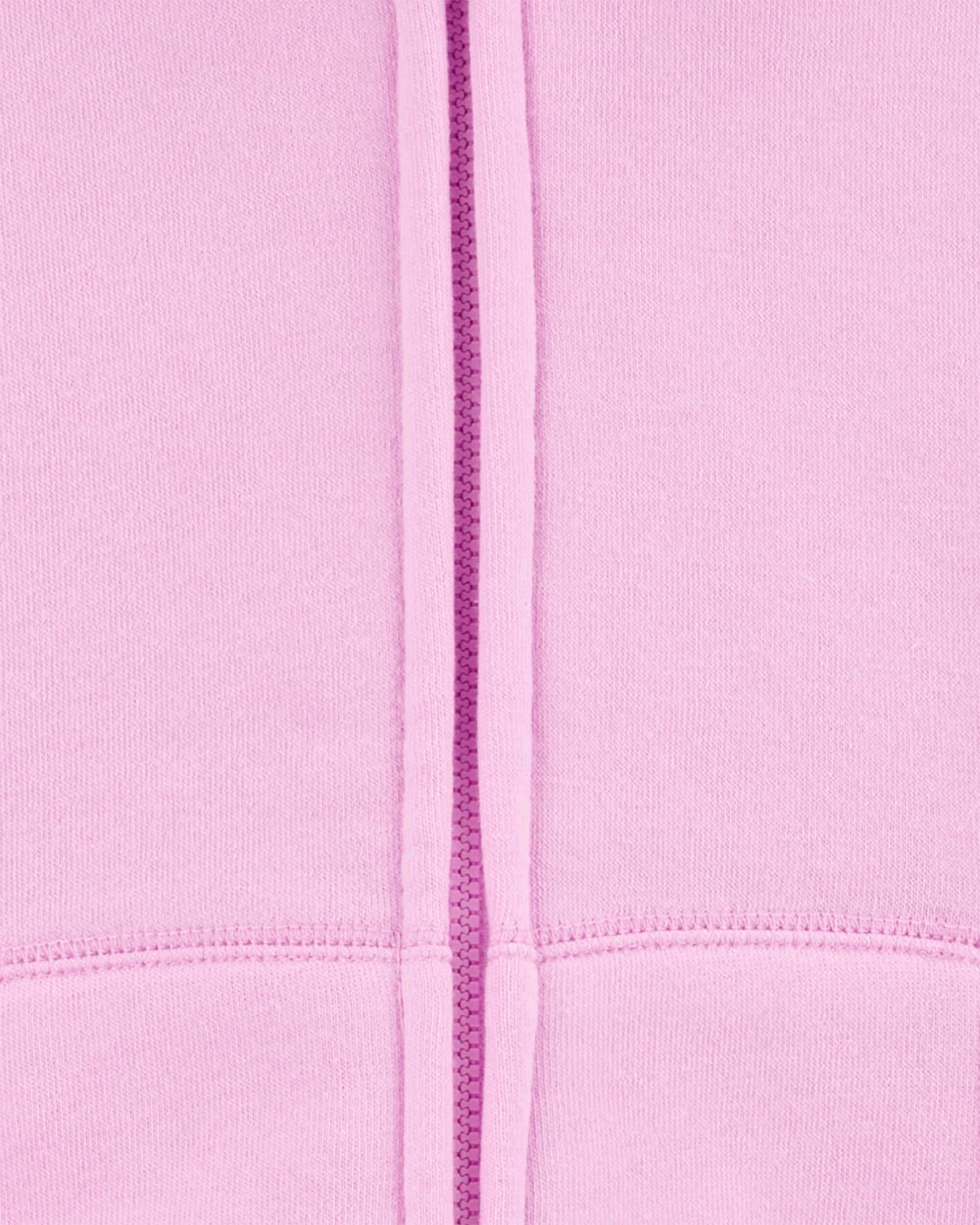 Kid Fleece-Lined Zip-Up Jacket - Pink - OshKosh | Carter's Kid Fleece-Lined Zip-Up Jacket - Pink - OshKosh | Carter's