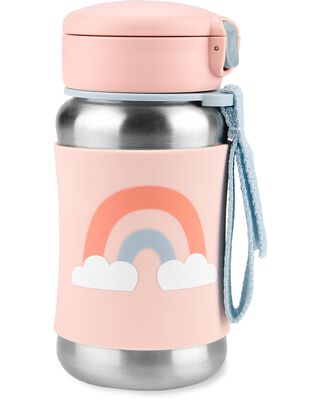 Product image 1 of Spark Style Stainless Steel Straw Bottle - Rainbow
