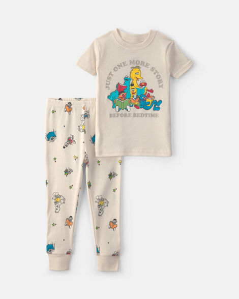 toddler 2-piece sesame street™ pajama set