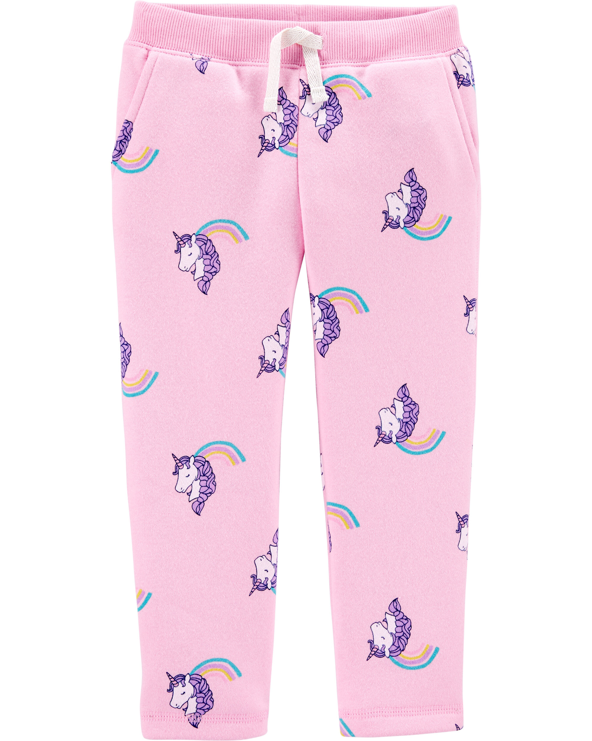 carters unicorn fleece pajamas