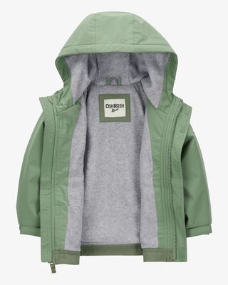 Product image 2 of Toddler Midweight Color Block Jacket - Green