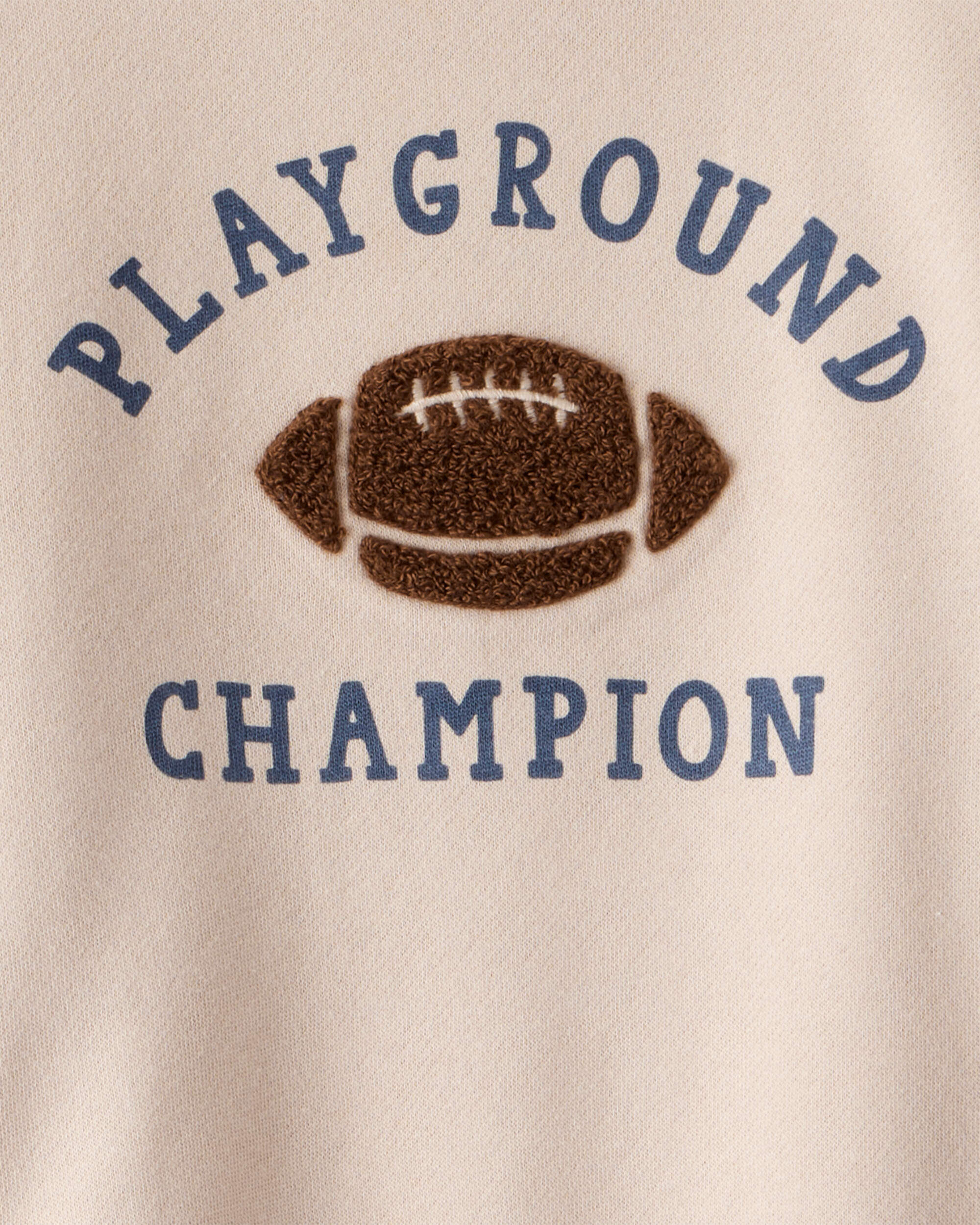 Toddler Boy Football Long-Sleeve Tee & Pant Set