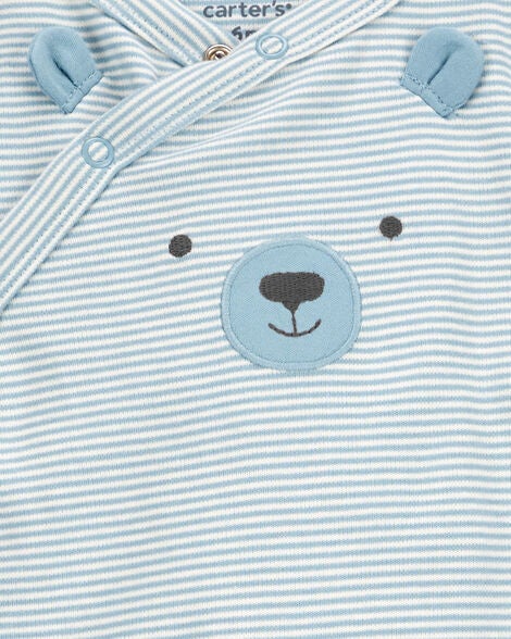  Product image 2 of Baby Bear Snap-Up Cotton Sleep & Play Pajamas
