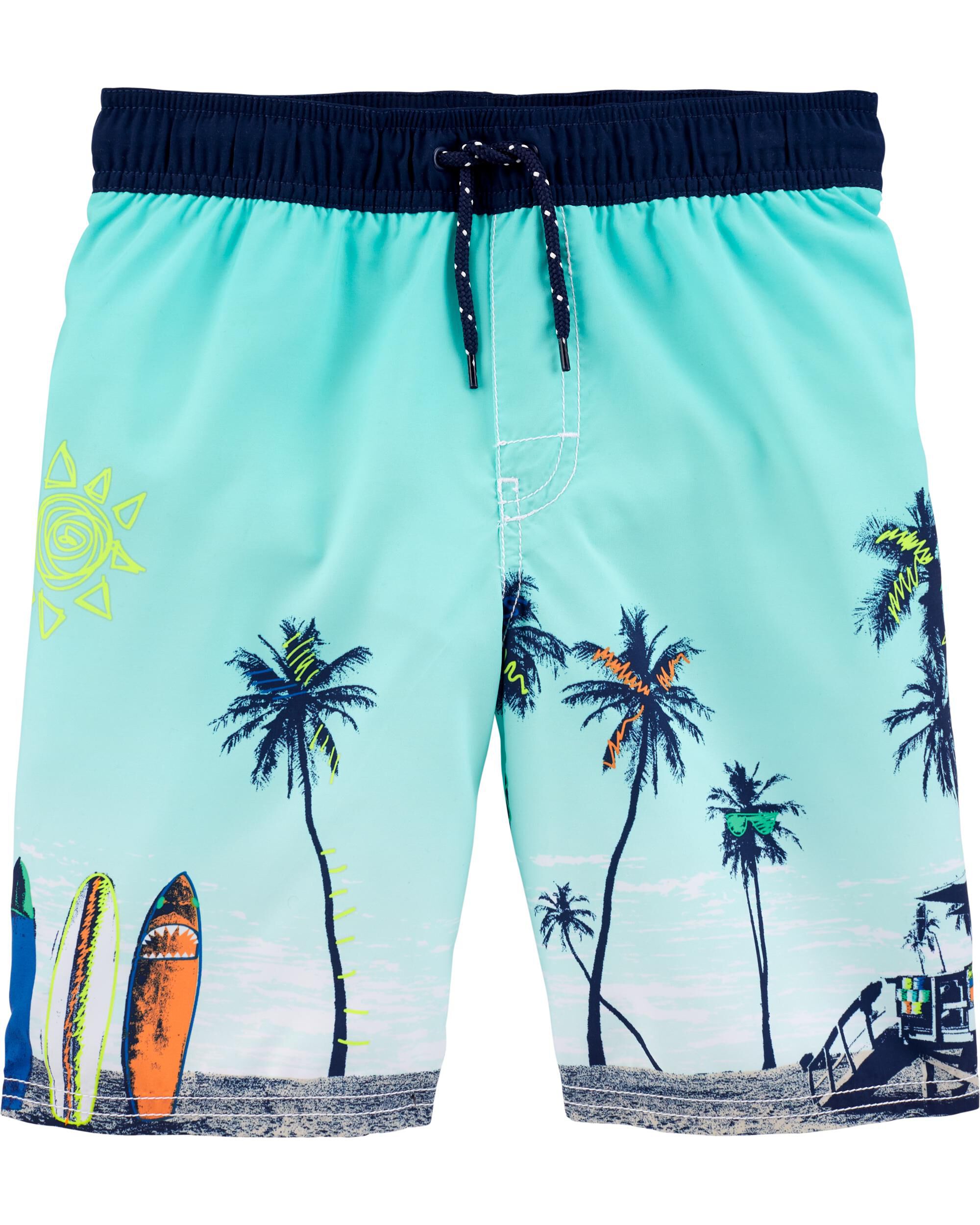 beach scene swimwear