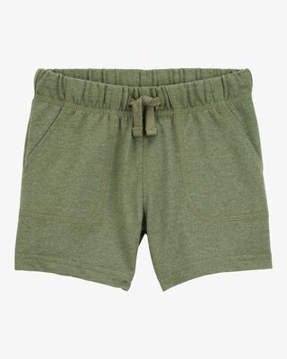 Product image 1 of Toddler Pull-On French Terry Shorts - Green