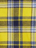 Multi - Toddler 2-Piece Plaid Button-Front Shirt & Twill Denim Pants, Selected