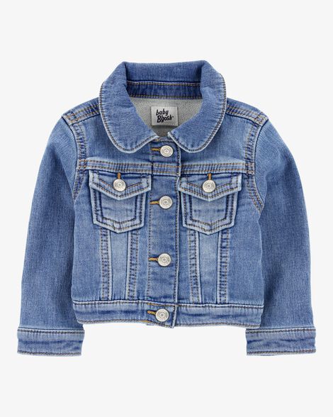  Product image 1 of Baby Classic Knit-Like Denim Jacket